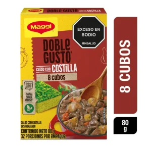 Caldo Maggi Doble g Costilla X 8 un 80 g