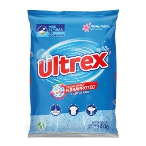 Detergente Ultrex Floral 900 g