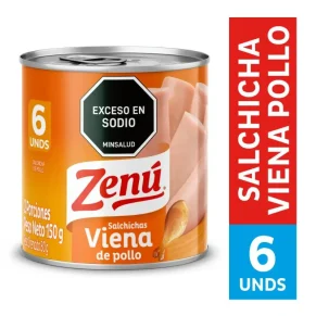 Salchichas Zenu Viena de Pollo X 150