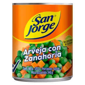Arveja San Jorge con Zanahx 570 g