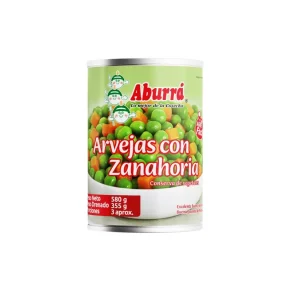 Arveja Aburra con Zanahoria 580 g