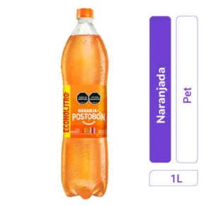 Gaseosa Postobon Naranja 1 l