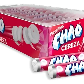 MENTAS CHAO CEREZA PASTILLAS X 16 U