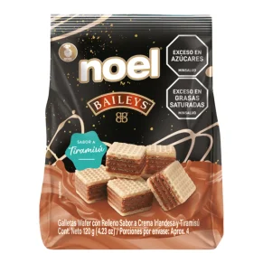 GALLETAS NOEL WAFER BAILEYS TIRAMIS X120