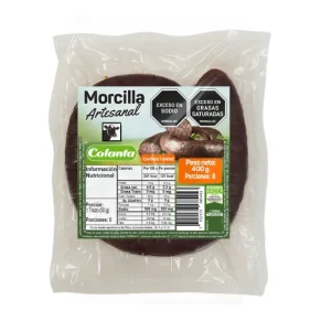 MORCILLA COLANTA ARTESANA ENTERA X 400GR