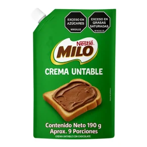 MILO CREMA UNTABLE X 190 GR