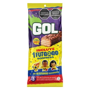 CHOCOLATINA GOL GOGOS X 3 UND X 31 GR