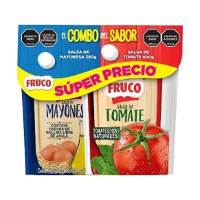 SALSA TOMATE 400+ MAYO 380 FRUCO