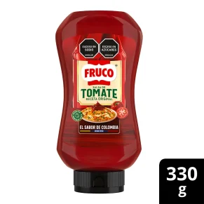 SALSA FRUCO DE TOMATE SQUEEZE X 380 GR