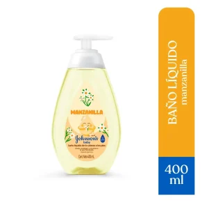 BAÑO LIQ JOHNSONS MANZANILLA X 400 ML