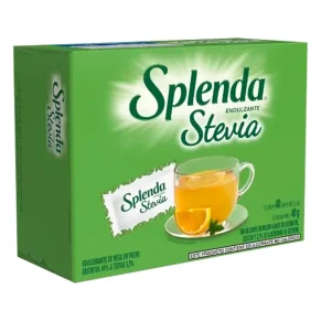 ENDULZANTE SPLENDA STEVIA X 12 U X 40 G